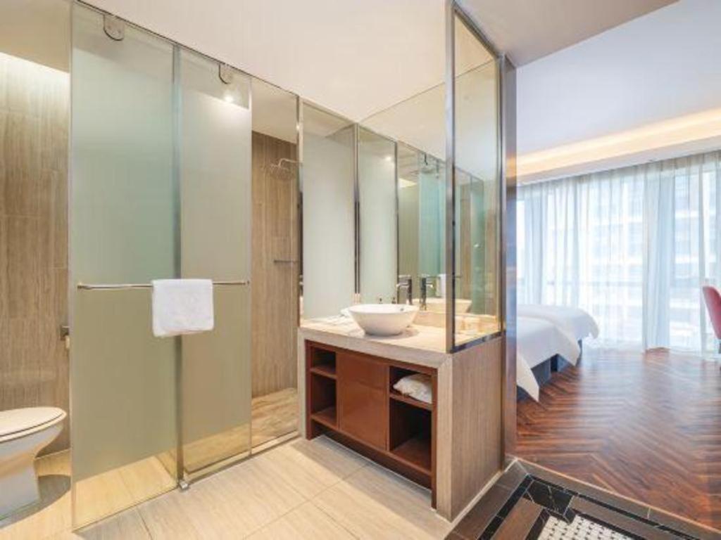 Metropolo Hotel Financial Street Wanda Plaza Phúc Châu Ngoại thất bức ảnh